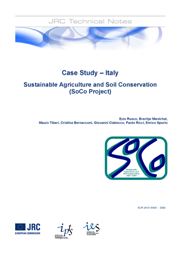 Case Study - Italy, Sustainable Agriculture and Soil Conservation (SoCo Project)