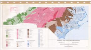 General Soil Map Of North Carolina (sheet no. 1)