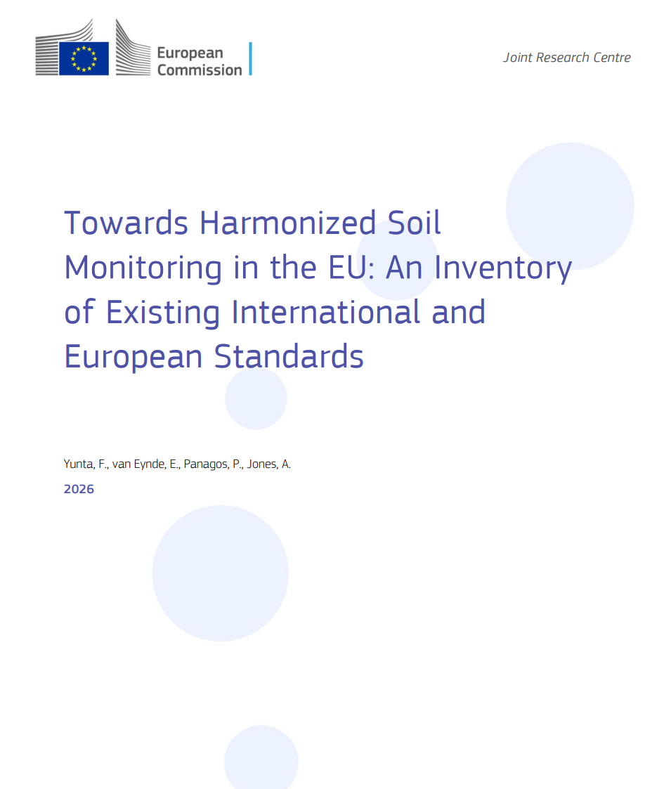 Towards Harmonized Soil Monitoring in the EU: An Inventory of Existing International and European Standards
