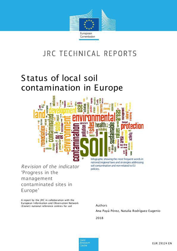 Progress in the management contaminated sites in Europe