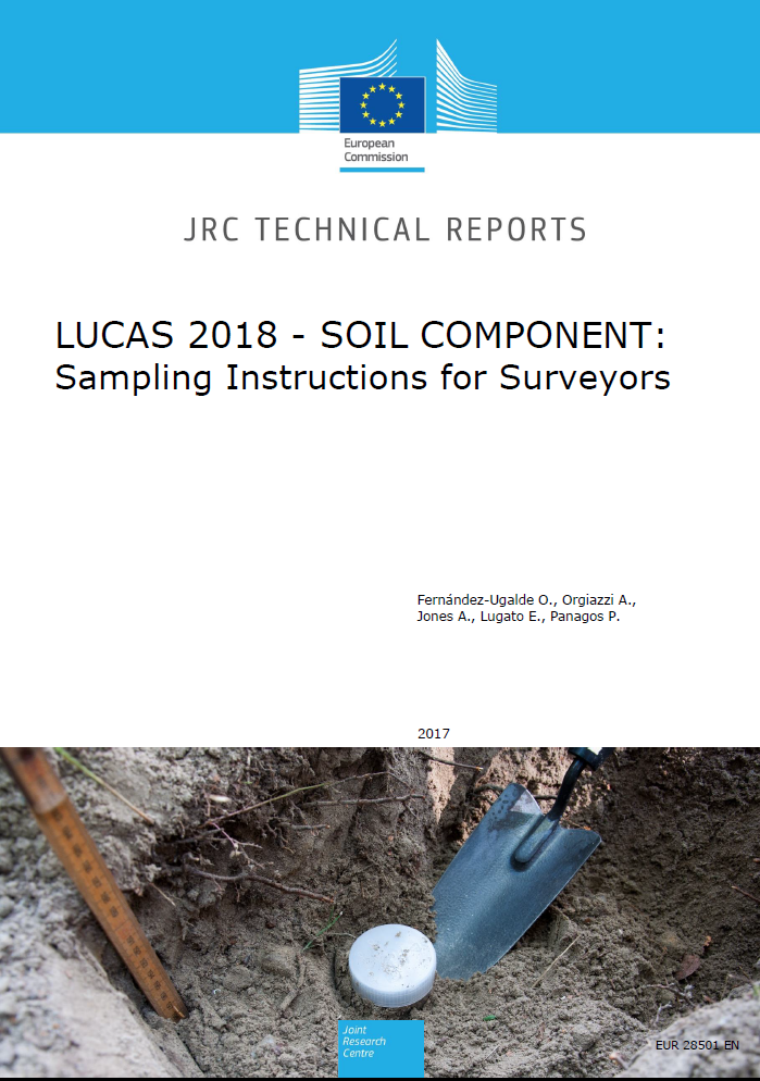 LUCAS 2018 - SOIL COMPONENT: Sampling Instructions for Surveyors