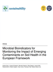 Microbial Bioindicators for Monitoring the Impact of Emerging Contaminants on Soil Health in the European Framework